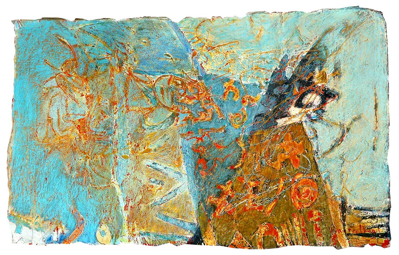 Conseil (45x70 cm), huile, pastel 2006