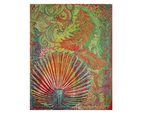 Rêve D'Orient (118x90cm) acrylique sur toile